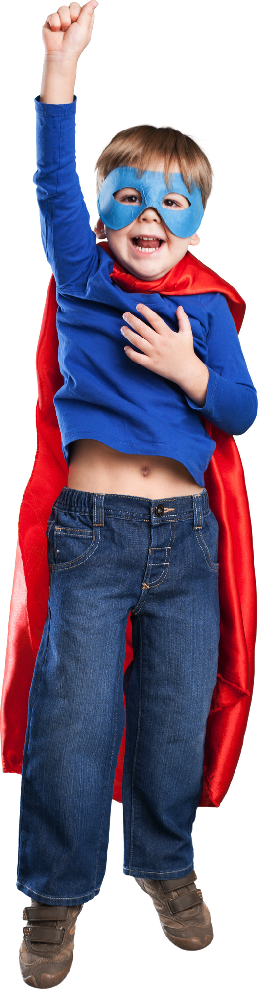 Child in a Hero Costume